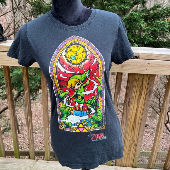 Zelda Windwaker Print T-Shirt - Picture 1 of 2